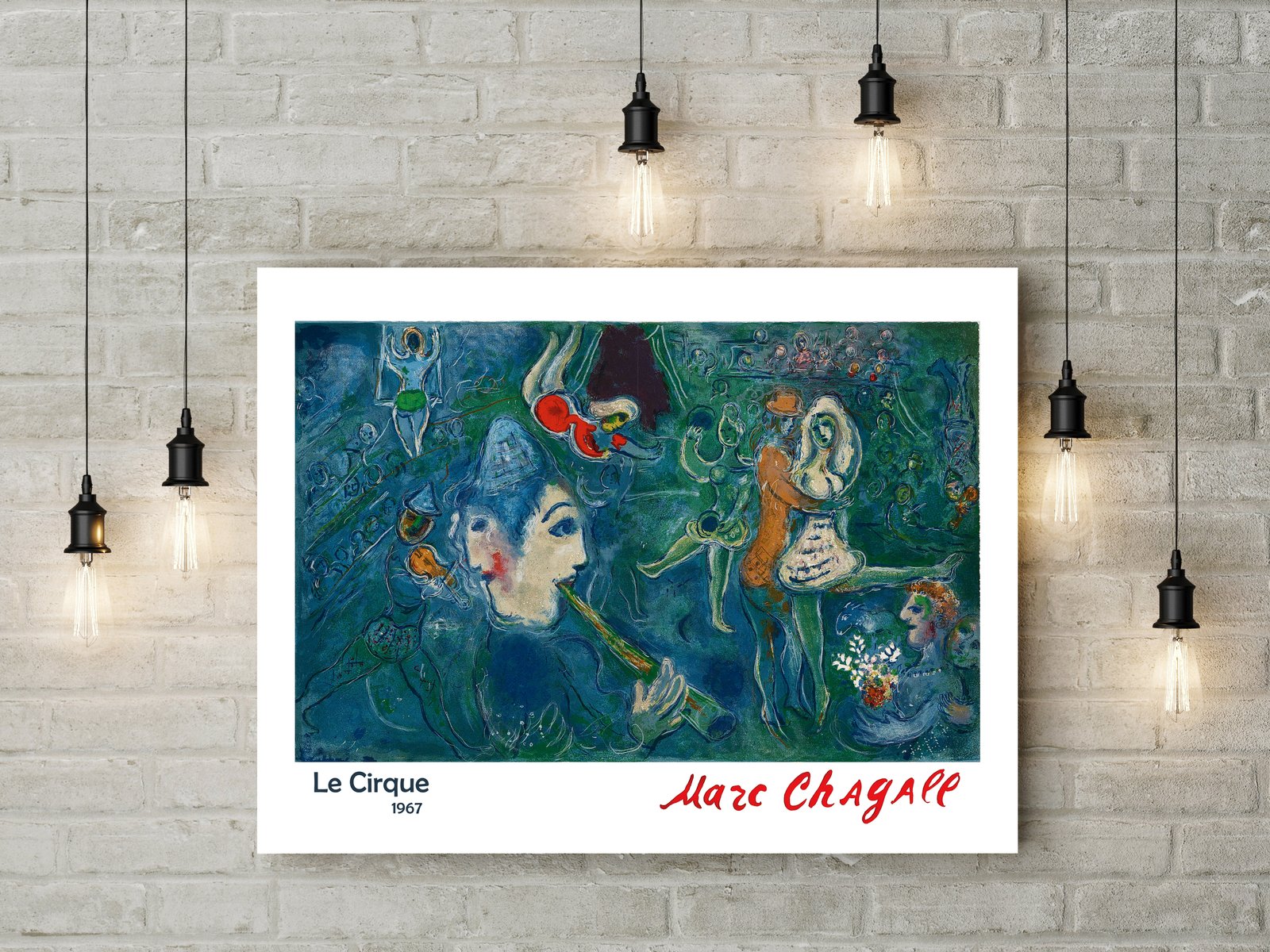 Marc Chagall | Le Cirque (The Circus) #19 | 1967 | Reproduction